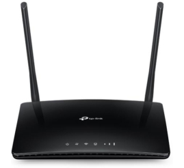 Slika izdelka: Usmerjevalnik brezžični TP-Link WiFi5 802.11ac AC750 433Mbit/s 3G/4G dualband 4xLAN 2x antena (Archer MR200)