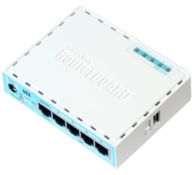 Slika izdelka: Usmerjevalnik žični Mikrotik 100/1000 RJ45 5xLAN (RB750GR3)