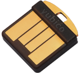 Slika izdelka: Varnostni ključ Yubico YubiKey 5 Nano, USB-A, črn