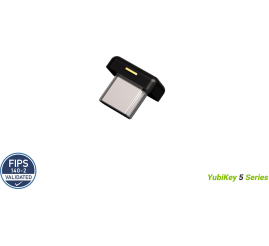 Slika izdelka: Varnostni ključ Yubico YubiKey 5C Nano FIPS, USB-C, črn