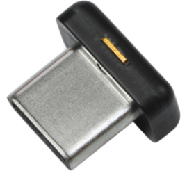 Slika izdelka: Varnostni ključ Yubico YubiKey 5C Nano, USB-C, črn