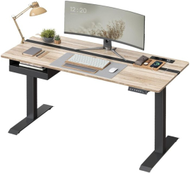 Slika izdelka: VASAGLE Električno nastavljiva pisalna miza