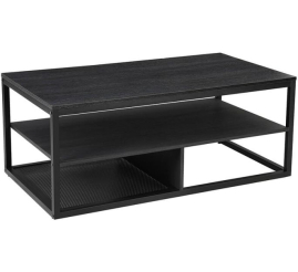 Slika izdelka:  VASAGLE Moderna klubska mizica v elegantni črni barvi