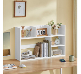 Slika izdelka: VASAGLE omara ali regal s 6 policami bela