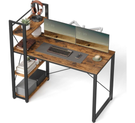 Slika izdelka: VASAGLE pisalna miza v industrijskem slogu, 120 × 60 × 75 cm