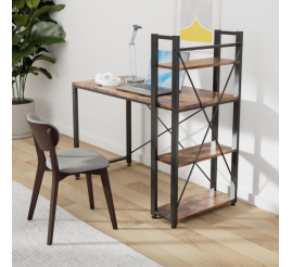 Slika izdelka: VASAGLE pisalna miza v industrijskem slogu, 120 × 60 × 75 cm