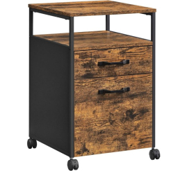 Slika izdelka: VASAGLE premični predalnik z industrijskim videzom