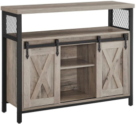 Slika izdelka: VASAGLE stranska omarica v industrijskem slogu, 100 × 33 × 80 cm