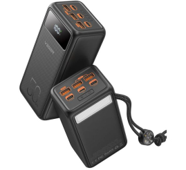 Slika izdelka: VEGER prenosna baterija Tank Lite 50000 mAh, črna