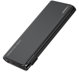 Slika izdelka: VEGER prenosna baterija TC130 25000 mAh, črna