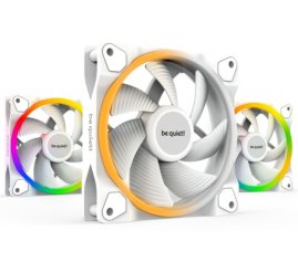 Slika izdelka: Ventilator Bequiet Light Wings 120mm, bela RGB (3 pack + kontroler)