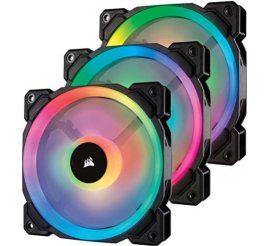 Slika izdelka: Ventilator Corsair LL120 120mm, črna RGB