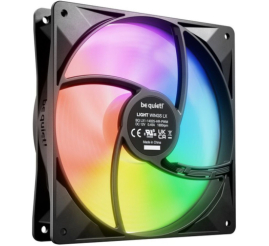 Slika izdelka: Ventilator be quiet! Light Wings LX High Speed 140mm črna RGB (3 pack)