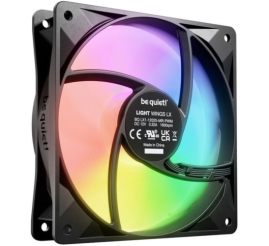 Slika izdelka: Ventilator be quiet! Light Wings LX 120mm črna RGB (3 pack)