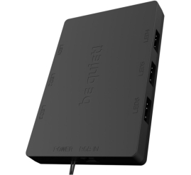 Slika izdelka: Ventilator be quiet! Light Wings Triple-Pack 120mm črna RGB 4-pin PWM