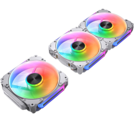 Slika izdelka: Ventilator Cougar Apolar (3 kosi) - Modularni 120mm bela RGB