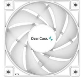 Slika izdelka: Ventilator Deepcool FC120 120mm, bela RGB (3 pack)
