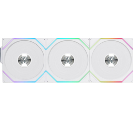 Slika izdelka: Ventilator Lian-Li UNI FAN TL Wireless 120mm bela ARGB (3 pack + kontroler)