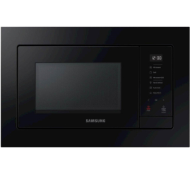 Slika izdelka: Vgradna mikrovalovna pečica Samsung MG23A7318CK/E2, 23l/800W/1100W-žar črno steklo