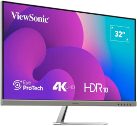 Slika izdelka: VIEWSONIC VX3276-4K-MHD-2 81,3cm (32") UHD VA DP/HDMI HDR10 zvočniki monitor