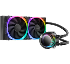 Slika izdelka: Vodno hlajenje Antec Vortex 240 - 240mm ARGB črna (0-761345-74046-3) 