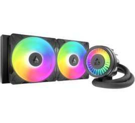 Slika izdelka: Vodno hlajenje Arctic Arctic Liquid Freezer III Pro - 280mm RGB črna (ACFRE00183A)