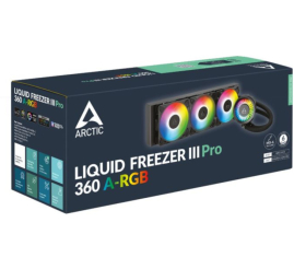 Slika izdelka: Vodno hlajenje Arctic Liquid Freezer III Pro - 360mm ARGB črna (ACFRE00184A)