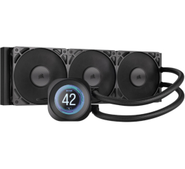 Slika izdelka: Vodno hlajenje Corsair Nautilus RS LCD - 360mm črna (CW-9061033-WW)