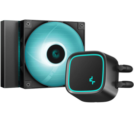 Slika izdelka: Vodno hlajenje DeepCool LE300 Marrs - 120mm LED osvetlitev črna (R-LE300-BKLNMG-G-1)