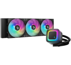 Slika izdelka: Vodno hlajenje DeepCool LE360 V2 - 360mm ARGB črna (R-LE360-BKAMMC-G-2)