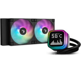 Slika izdelka: Vodno hlajenje DeepCool LP240 Matrix - 240mm ARGB črna (R-LP240-BKMSNC-G-1)