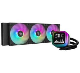 Slika izdelka: Vodno hlajenje DeepCool LP360 Matrix - 360mm ARGB črna (R-LP360-BKMSNC-G-1)