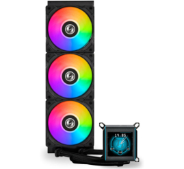 Slika izdelka: Vodno hlajenje Lian-Li GALAHAD II LCD 360 - 360mm ARGB črna (GA2ALCD36B) 