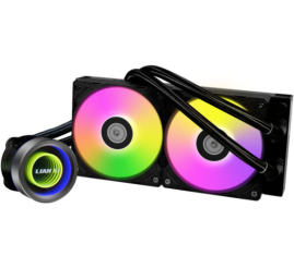 Slika izdelka: Vodno hlajenje Lian-Li GALAHAD II Trinity 240 - 240mm ARGB črna (GA2T24B) 