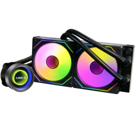 Slika izdelka: Vodno hlajenje Lian-Li GALAHAD II Trinity 240 - 240mm ARGB črna (GA2T24INB) 
