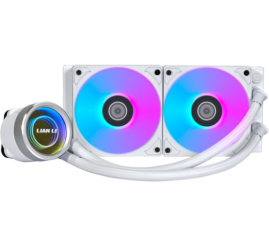 Slika izdelka: Vodno hlajenje Lian-Li GALAHAD II Trinity 240 - 240mm ARGB bela (GA2T24W) 