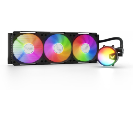 Slika izdelka: Vodno hlajenje Valkyrie A360 - 360mm ARGB črna (VK-AIOA360B)