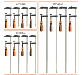 Slika izdelka: VonHaus 13 delni set F mizarskih spon 