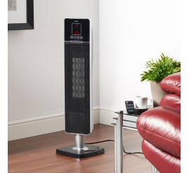 Slika izdelka: VonHaus 2000 W premium oscilacijski keramični PTC grelec črn 2514041