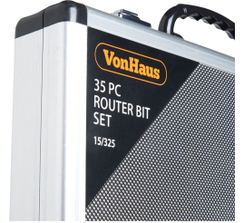 Slika izdelka: VonHaus 35-delni set nastavkov za rezkarja 6mm