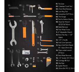 Slika izdelka: VonHaus 35-delni set ročnega orodja za kolo
