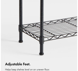 Slika izdelka: VonHaus 4-stopenjski žični regal