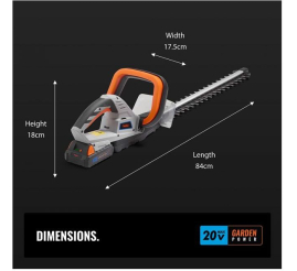Slika izdelka: VonHaus akumulatorske škarje za grmičevje G-Series 
