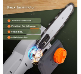 Slika izdelka: VonHaus Brezžična teleskopska verižna žaga 3519007