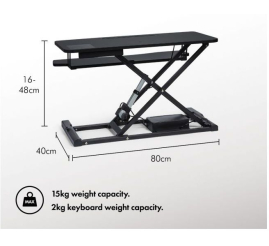Slika izdelka: VonHaus električna Sit/Stand delovna platforma