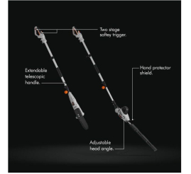 Slika izdelka: VonHaus električna verižna žaga in škarje za grmičevje