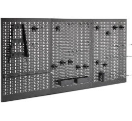 Slika izdelka: VonHaus kovinska tabla za orodje z nosilci  