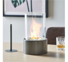 Slika izdelka: VonHaus okrogel namizni kamin na bioetanol