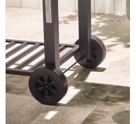 Slika izdelka: VonHaus prenosni žar na oglje/ Smoker American Style