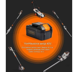 Slika izdelka: VonHaus rezervni polnilnik za 40V -  2Ah litij-ionsko baterijo